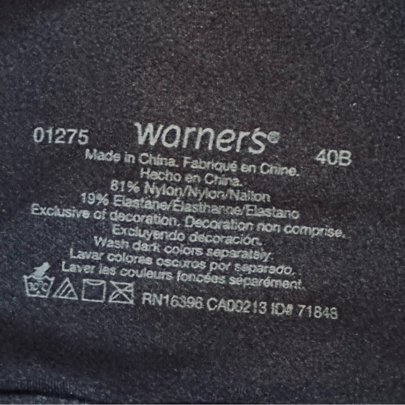 3 Warners Bras 40 B wireless - Picture 3 of 6